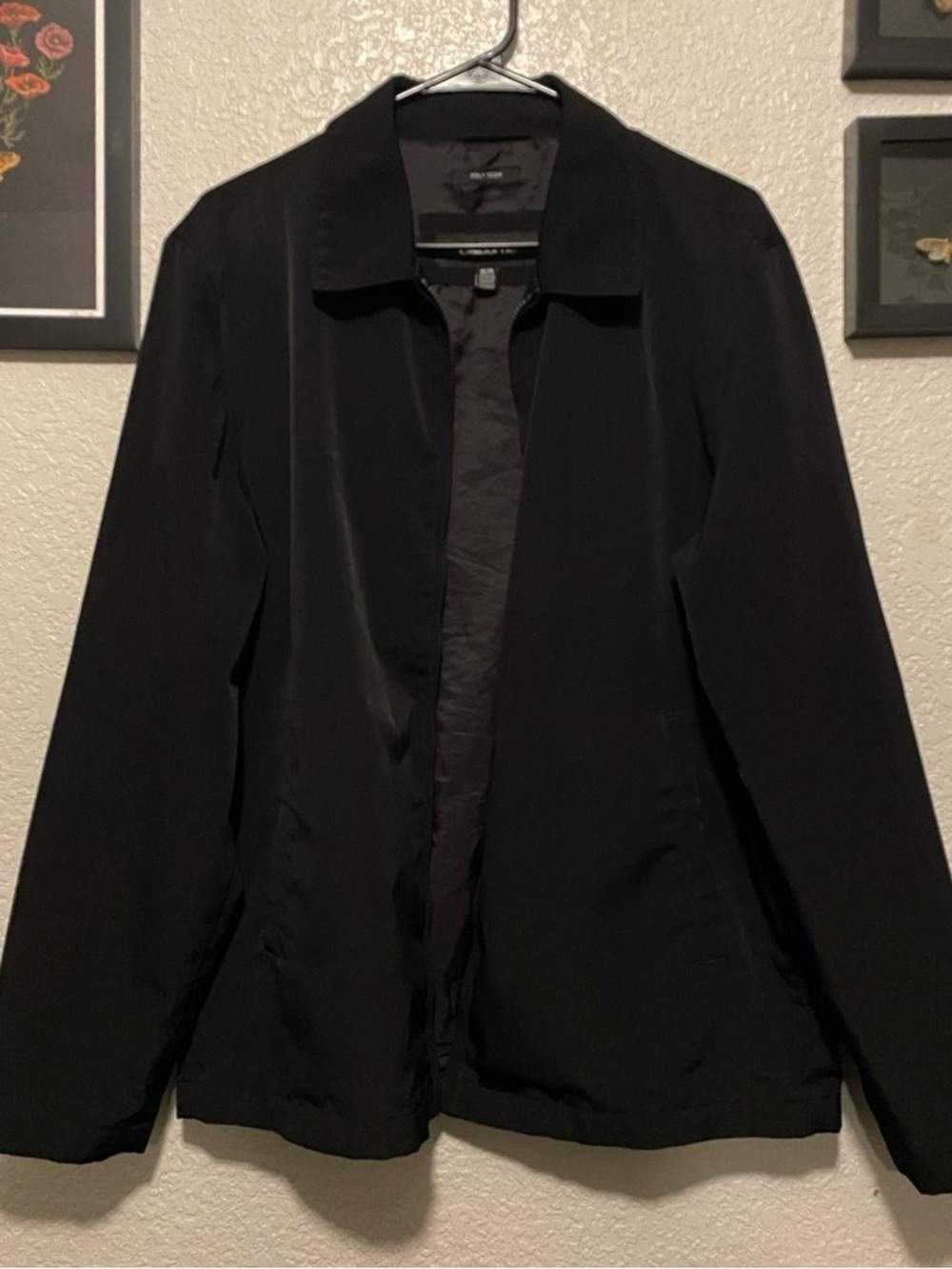 Black oversized jacket